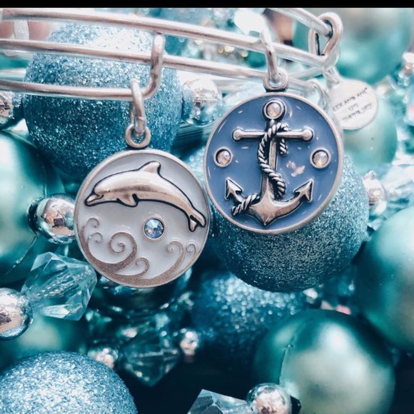 Alex and Ani | Anchor Color Infusion Charm NWT - Picture 4 of 4